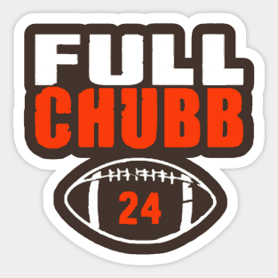 Full Chubb 24 Sticker